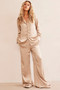 Brooklin Satin Pants - Champagne | Sage and Paige AUS.