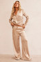 Brooklin Satin Pants - Champagne | Sage and Paige AUS.