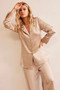 Brooklin Satin Pants - Champagne | Sage and Paige AUS.