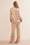 Brooklin Satin Pants - Champagne | Sage and Paige AUS.