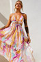 Dreamy Good Midi Dress - Purple Multi | Sage and Paige AUS.