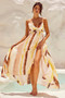Plans For Summer Maxi Dress - Tan Multi | Sage and Paige AUS.