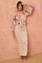 Dawn On Me Blouse - Purple Multi | Sage and Paige AUS.