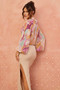Dawn On Me Blouse - Purple Multi | Sage and Paige AUS.
