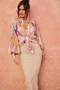 Dawn On Me Blouse - Purple Multi | Sage and Paige AUS.