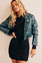 Fast Lane Jacket - Forest Green | Sage and Paige AUS.