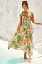 Love Language Maxi Dress - Green | Sage and Paige AUS.