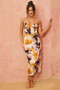 Golden Days Midi Dress - Yellow | Sage and Paige AUS.