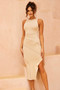 Easy Love Knit Midi Dress - Cream | Sage and Paige AUS.