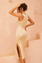 Easy Love Knit Midi Dress - Cream | Sage and Paige AUS.