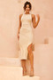 Easy Love Knit Midi Dress - Cream | Sage and Paige AUS.