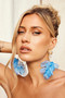 Filter Finish Earrings - Blue | Sage and Paige AUS.