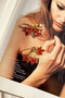 Annika Earrings - Red | Sage and Paige AUS.