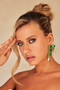 Tropics Earrings - Green | Sage and Paige AUS.