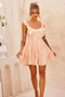 Tropic Days Mini Dress - Apricot | Sage and Paige AUS.