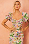 Alora Mini Dress - Green Multi | Sage and Paige AUS.