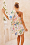 In Our Dreams Mini Dress - White Multi | Sage and Paige AUS.