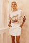 Le Island Tee - Sand | Sage and Paige AUS.