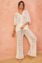 Heat Wave Crochet Pants - White | Sage and Paige AUS.