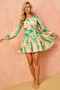 Paradiso Mini Dress - Green | Sage and Paige AUS.