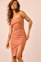 There Goes My Heart Midi Dress - Brown