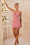 One Mila Mini Dress - Pink | Sage and Paige AUS.
