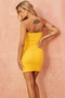 One Mila Mini Dress - Yellow | Sage and Paige AUS.