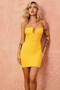 One Mila Mini Dress - Yellow | Sage and Paige AUS.