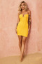 One Mila Mini Dress - Yellow | Sage and Paige AUS.