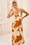 Art Of Love Midi Dress - Tan | Sage and Paige AUS.