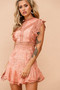 Worth The Chase Dress - Rose | Sage and Paige AUS.