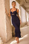 Eternal Muse Maxi Dress - Navy | Sage and Paige AUS.