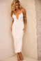 Sweet Talk Midi Dress - White | Sage and Paige AUS.