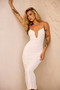 Sweet Talk Midi Dress - White | Sage and Paige AUS.