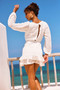 Heidi Mini Dress - White | Sage and Paige AUS.