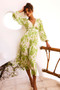 Palm Perfect Midi Dress - Green Multi | Sage and Paige AUS.