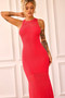 Butterfly Effect Knit Midi Dress - Red | Sage and Paige AUS.