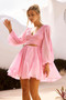 First Date Mini Dress - Pink | Sage and Paige AUS.