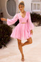 First Date Mini Dress - Pink | Sage and Paige AUS.