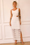 Moon Child Maxi Dress - White | Sage and Paige AUS.