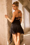 Kylen Mini Dress - Black | Sage and Paige AUS.