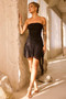 Kylen Mini Dress - Black | Sage and Paige AUS.