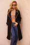 Calla Lilly Trench Coat - Black | Sage and Paige AUS.