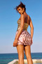 Main Character Mini Skirt - Pink Gold | Sage and Paige AUS.
