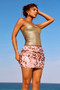 Main Character Mini Skirt - Pink Gold | Sage and Paige AUS.