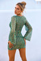 Changing The Rules Mini Dress - Forest Green | Sage and Paige AUS.