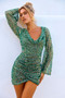 Changing The Rules Mini Dress - Forest Green | Sage and Paige AUS.