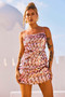Sparks Fly Mini Dress - Pink Gold | Sage and Paige AUS.