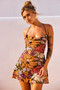 Golden Market Mini Dress - Multi | Sage and Paige AUS.