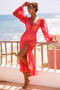 Shea Maxi Dress - Red | Sage and Paige AUS.